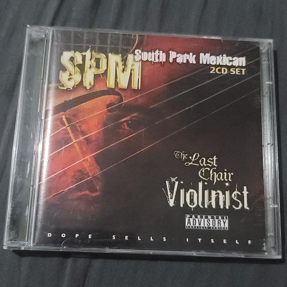 SPM South Park Mexican THE LAST CHAIR VIOLINIST Double CD Chicano Rap